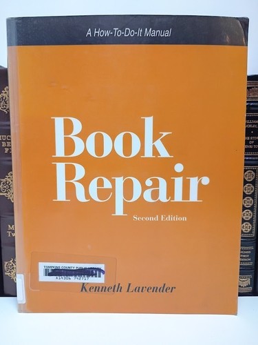 Book repair how do - book, repair: