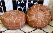 Set 2 pouf marocchini pouf