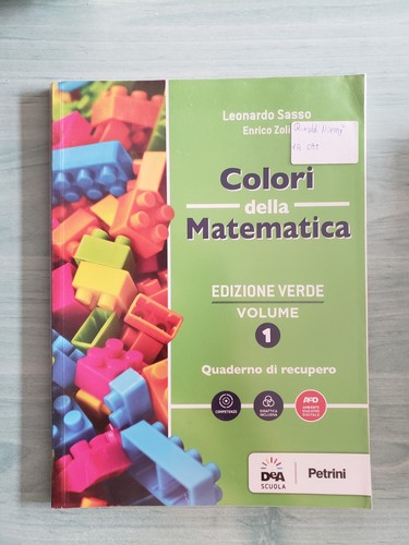 Colori della matematica - 1, ed
