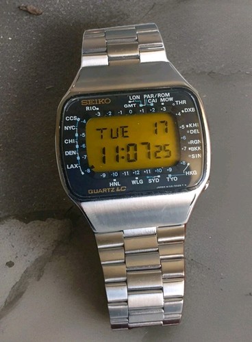 Vintage 1975 quarzo seiko lcd - vintage,