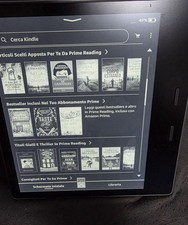 Kindle Oasis 10 Gen usato come nuovo + Cover