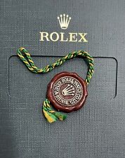 Originale Rolex vintage anni 80 rosso cartellino da appendere grande corona senza ologramma! RARO GMT SUB