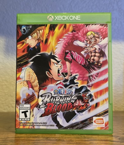 One piece burning - burning, blood