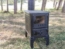 stufa da campeggio e tenda