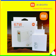 CARICABATTERIA XIAOMI ORIGINALE CON CAVO 67W FAST CHARGE TURBO RAPIDO MDY-12-EH