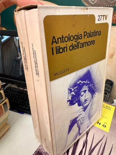 Antologia palatina libri - antologia,