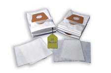 20 sacchetti per aspirapolvere