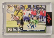ERLING HAALAND AUTO NUMERATA /6 CARD AUTOGRAFATA SIGNED AUTOGRAPH CITY BORUSSIA