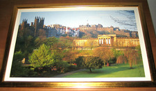 QUADRO STAMPA Fotografica a colori EDIMBURGO EDINBURGH con cornice - vintage
