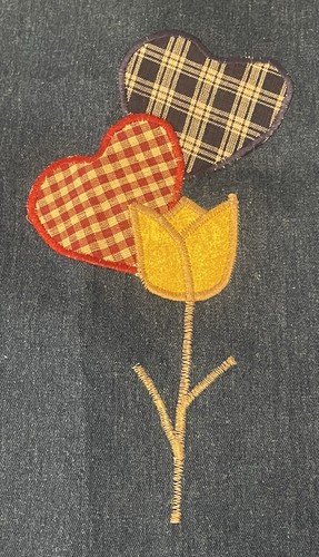 Paint denim tuta patchwork - tuta,