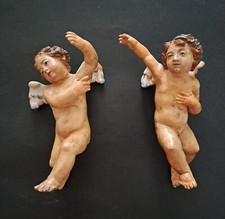 ANTIQUE PAIR OF TERRACOTTA