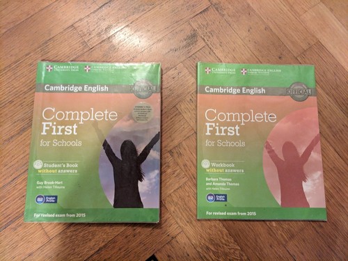 Complete first for school - complete,