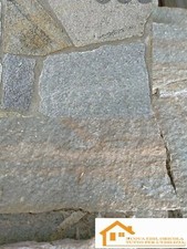 Pietra Luserna mosaico lastre pavimentazione giardino arredamento esterno 