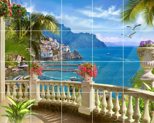 Mediterranean vista oceano
