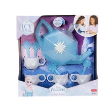 JAKKS Pacific Disney Frozen Elsa Icy Magic Tea Set  – Lights & Sounds Playset