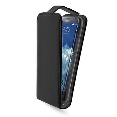 Fodero pelle nera samsung - fodero,
