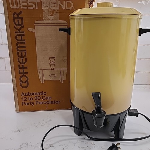 West bend harvest gold coffee - west,