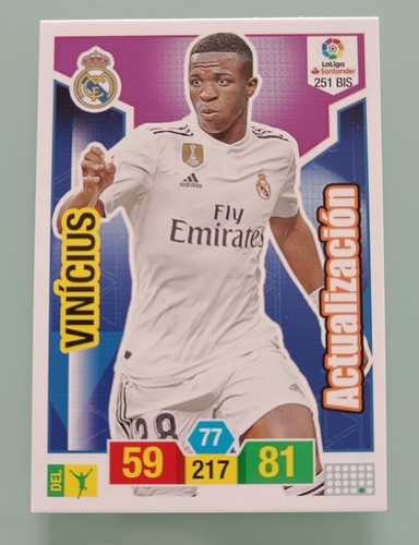 Vinicius rookie card panini - card,
