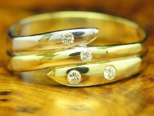 18kt 750 Bicolore Oro Anello