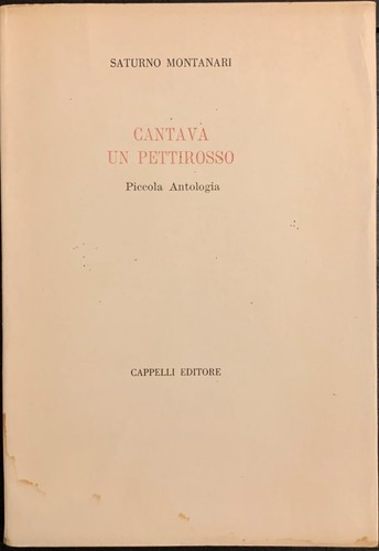 Saturno montanari cantava un - -,