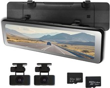 innowa Horizon 2 Dash Cam Specchio Doppio Canale 10.99" Schermo IPS Visione Notturna GPS