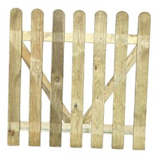 Cancello in legno leggero