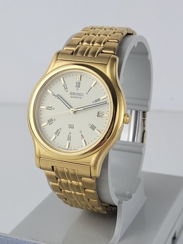 Seiko gold 1989 ø39mm - gold,