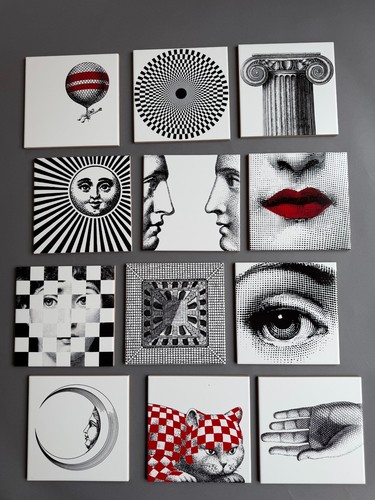 Fornasetti ceramic tiles - fornasetti,