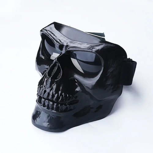 Maschera teschio full face con - full,