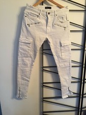 Pantaloni uomo Zara colore bianco