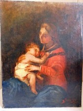 Olio su Tela B.tisserand ( Xx