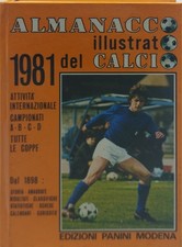 almanacco illustrato 1981 del calcio panini modena