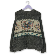 Maglione vintage misto lana - maglione,