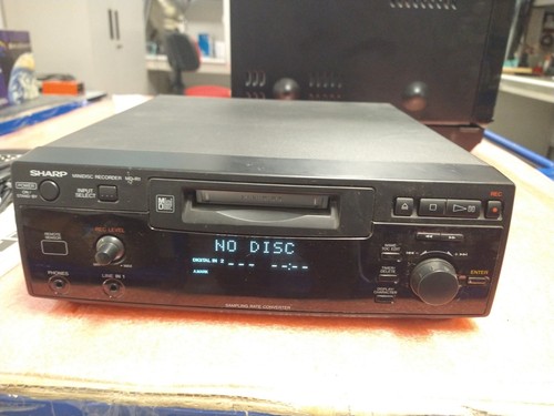 Sharp r1h minidisc - minidisc, con