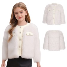Giacca pile bambina cappotto