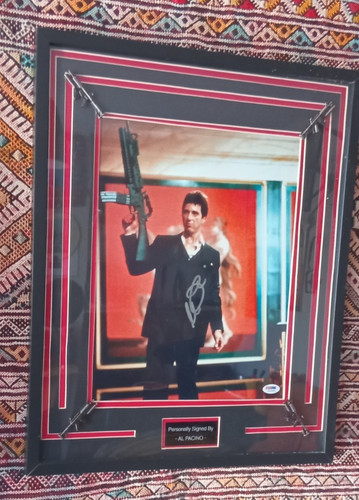 Pacino signed scarface - al,