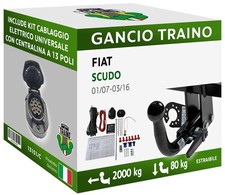 Gancio Orizzontale Estraibile