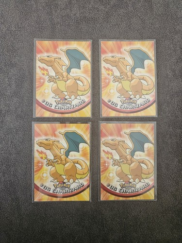 Lotto carte charizard topps - 4,