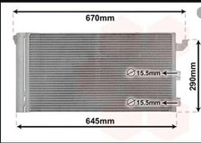 CONDENSATORE RADIATORE ARIA