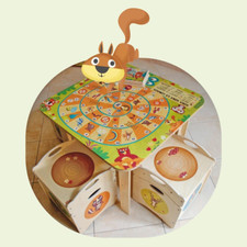 - Tavolo Quadrato in Legno per