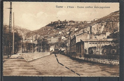 1920 fiume eneo nuovo - fiume, l'eneo-nuovo