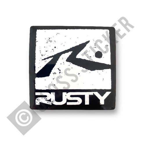 Adesivo surf classico rusty - surf,