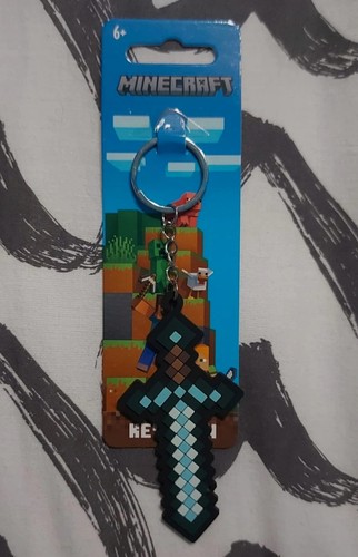 Portachiavi gomma minecraft - portachiavi,