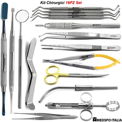 Kit ferri chirurgici impianto - chirurgici,