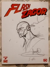 Flash Zagor 1 Edizione Variant Sketch Davide Gianfelice Bonelli