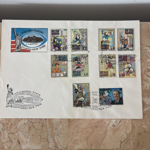 San marino rara fdc 1971 - marino,