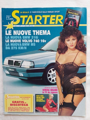 Rivista auto starter 1988 - rivista, #20