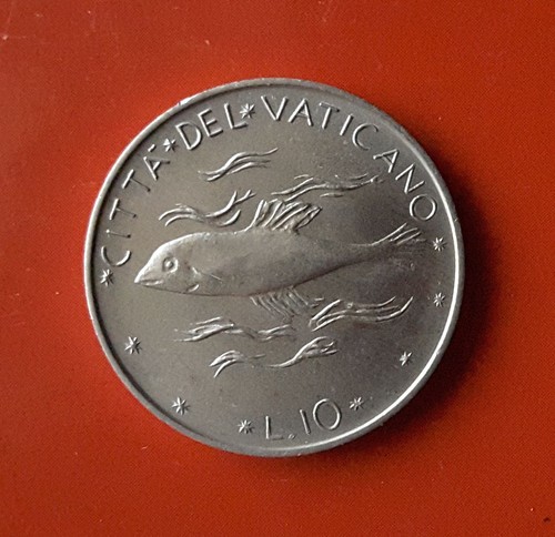 Lire 1973 vaticano - 10,