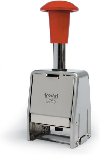 Timbro numeratore fisso - numeratore, o