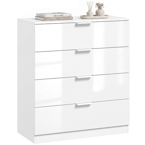 Homcom cassettiera bianca - homcom,